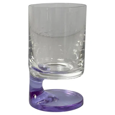 Pre-owned Arnolfo Di Cambio Italian Modern Smoke Glass By Joe Colombo For , 1960s In Black
