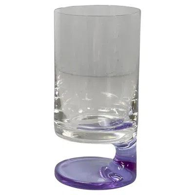 Pre-owned Arnolfo Di Cambio Italian Modern Smoke Glass By Joe Colombo For , 1960s In Black
