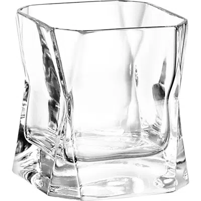Arnolfo Di Cambio Old Fashion Glass Cibi Set Of 2 In Transparent