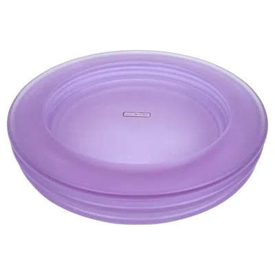 Pre-owned Arnolfo Di Cambio Onda Glass Dish Vide-poche By Sergio Asti For , Italy 1970s In Purple