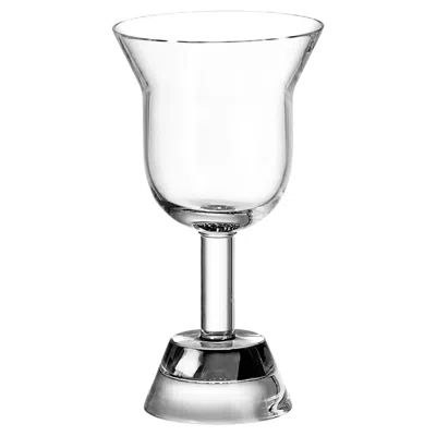 Pre-owned Arnolfo Di Cambio Orfeo Set Of 2 Water Goblets By Ettore Sottsass Jr. In Gray