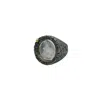 Arntz Women's Grey / Neutrals Frog In The Well Ring