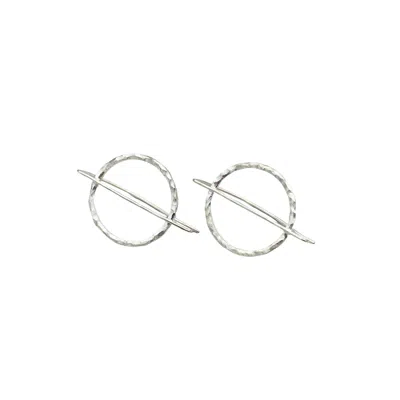 Arntz Women's Twig Earring Silver In Metallic