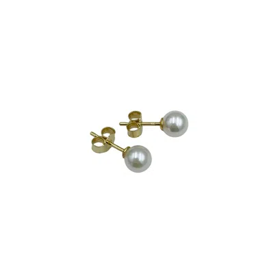 Arntz Women's White Akoya Pearl Earrings M