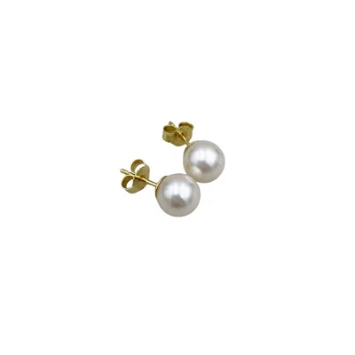 Arntz Women's White Akoya Pearl Earrings X L
