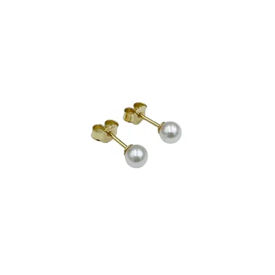 Arntz Women's White Akoya Pearl Earstuds S