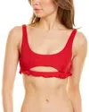 Aro Swim Lee Top In Red