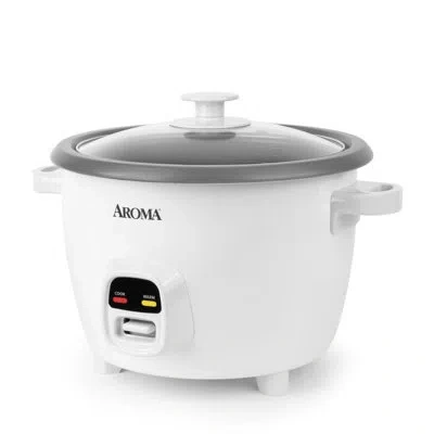 Aroma ® 20-cup (cooked) / 5qt. Bonded Granite® Rice & Grain Cooker (arc-390ngp) In White