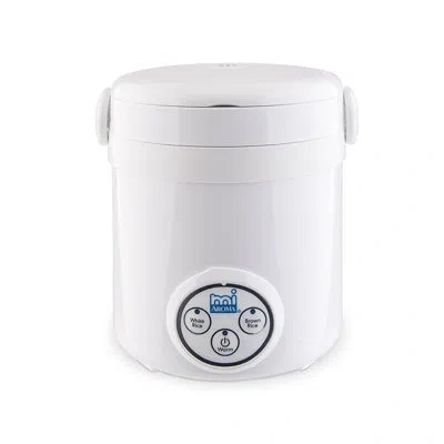 Aroma 3-cup Digital Cool Touch Rice Cooker In White