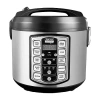Aroma Arc-5000sb Professional 20-cup (cooked) Digital Rice Cooker In Silver