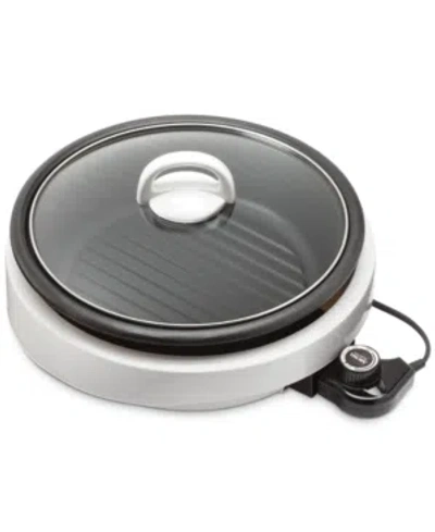 Aroma Asp-137 3-qt. 3-in-1 Grillet, White
