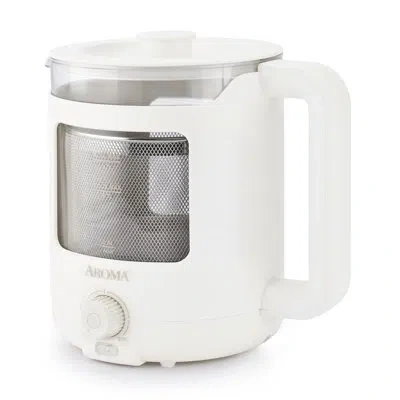 Aroma ®  Healthpot® 1.7l Electric Cooker & Steamer  (awk-706) In White
