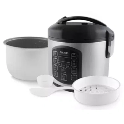 Aroma Rice Cooker 8 Cup In Black