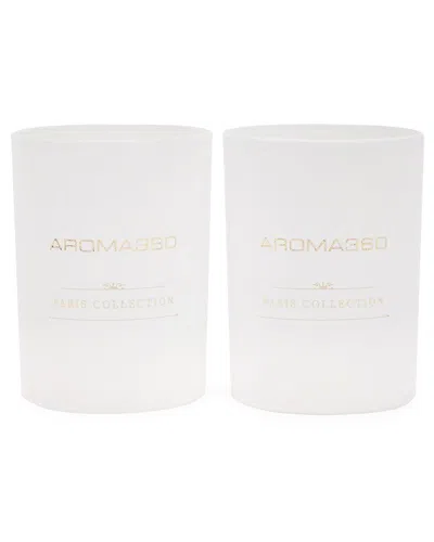Aroma360 Paris Collection Candle Duo (my Way) In White
