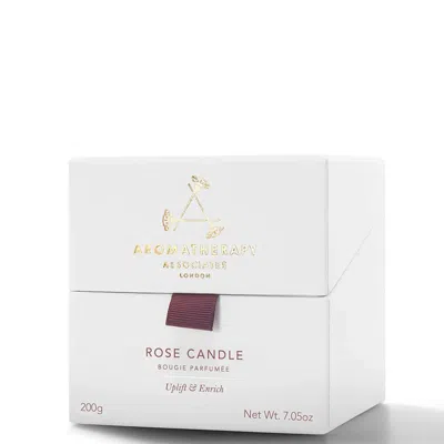 Aromatherapy Associates , Rose, Floral And Sweet, Scented Candle, 200 G Gwlp3 In White