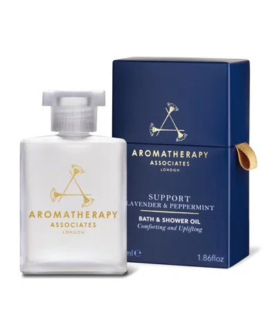 Aromatherapy Associates Support Lavender & Peppermint Bath & Shower Oil In White