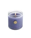 Aromatique Elegant Essentials Lavender Bouquet Textured Glass Candle, 6 oz In Light Purple