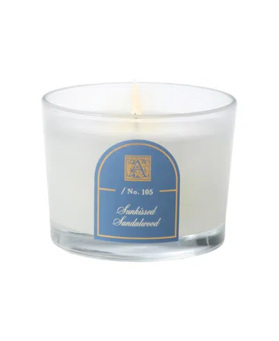 Aromatique Sun Kissed Sandalwood Petite Tumbler Candle In White