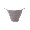 Aromatique Women's Ethereal Touch Thong In Filoscozia Cotton, Ash Grey In Gray
