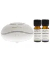Aromaworks Light Range Usb Aroma Diffuser Set By  For Unisex - 4 Pc 0.33oz Light Essential In Multi