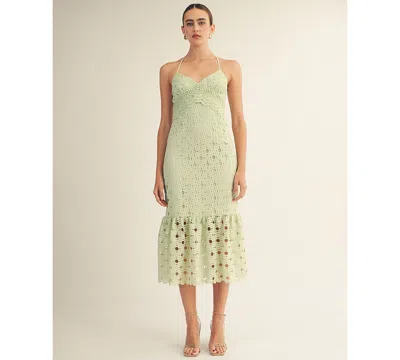 Arose Studio, Inc Women's Maisie V-neck Dress In Green