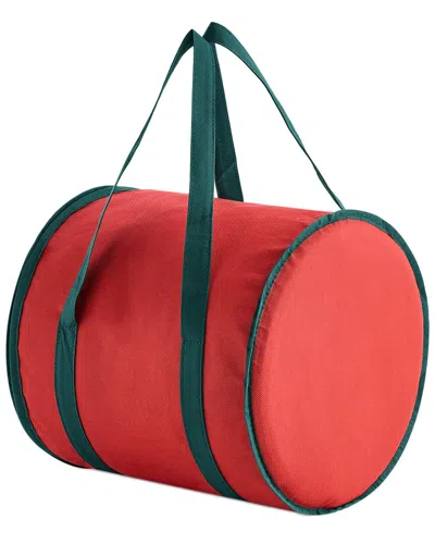 Around The Home Christmas Light Storage Tote In Red