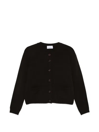 Arovescio Geknöpfter Cardigan In Black