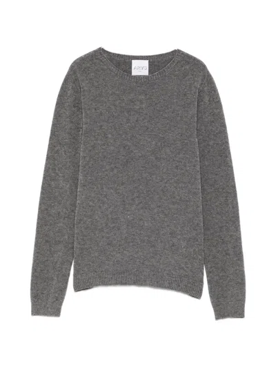 Arovescio Pullover Mit Rundem Ausschnitt In Gray