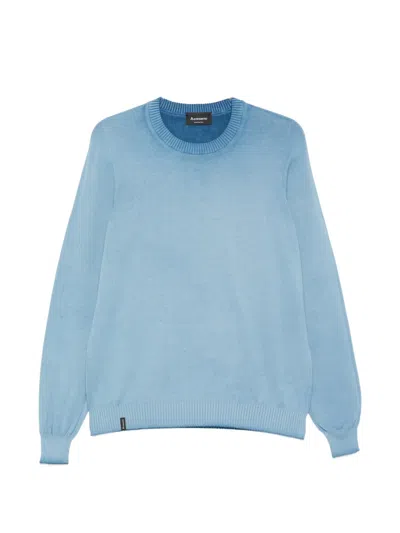 Arovescio Crew-neck Sweater In Blue