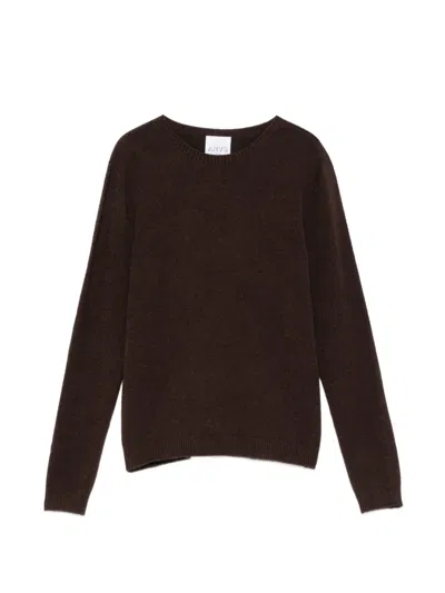 Arovescio Fein Gestrickter Pullover In Brown