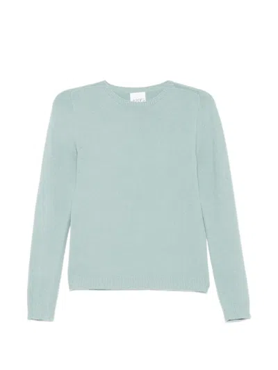 Arovescio Fein Gestrickter Pullover In Green