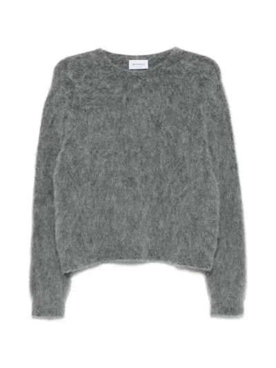 Arovescio Pullunder Mit Stehkragen In Gray