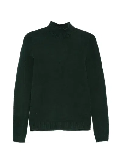 Arovescio Pullover Mit Stehkragen In Green