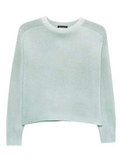 Arovescio Long-sleeve Sweater In Green