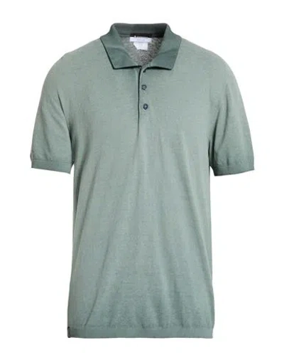 Arovescio Man Polo Shirt Deep Teal Size 44 Cotton In Green
