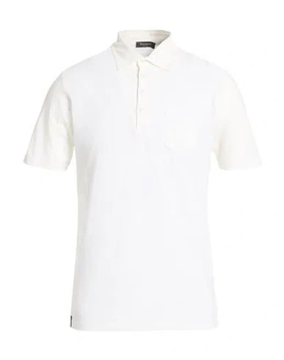 Arovescio Man Polo Shirt White Size 46 Supima