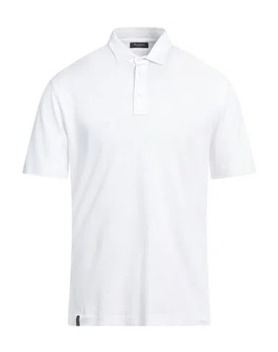 Arovescio Man Polo Shirt White Size 46 Supima