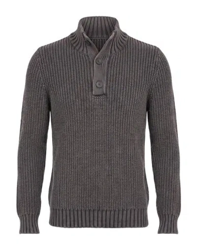 Arovescio Man Sweater Black Size 40 Cotton, Acrylic, Wool