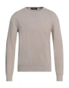 Arovescio Man Sweater Dove Grey Size 40 Cotton