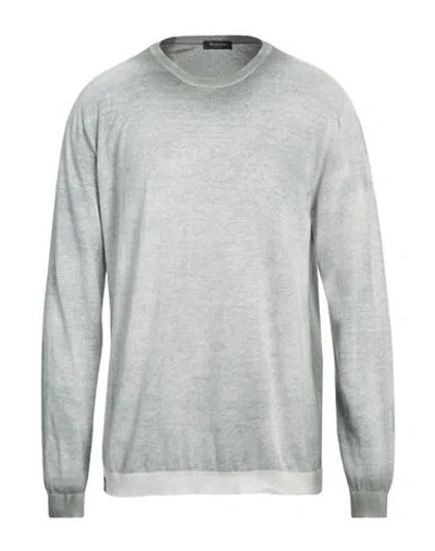 Arovescio Man Sweater Green Size 44 Cotton