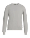 Arovescio Man Sweater Light Grey Size 44 Cotton
