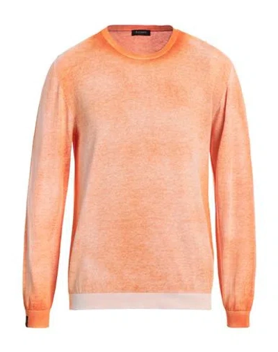 Arovescio Man Sweater Mandarin Size 44 Cotton