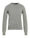 Arovescio Man Sweater Military Green Size 46 Cotton