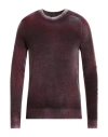 Arovescio Man Sweater Plum Size 44 Wool, Cashmere