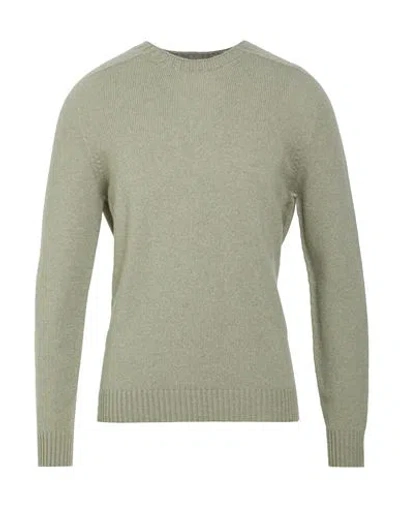 Arovescio Man Sweater Sage Green Size 40 Wool, Cashmere
