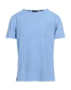 Arovescio Man T-shirt Light Blue Size 44 Cotton