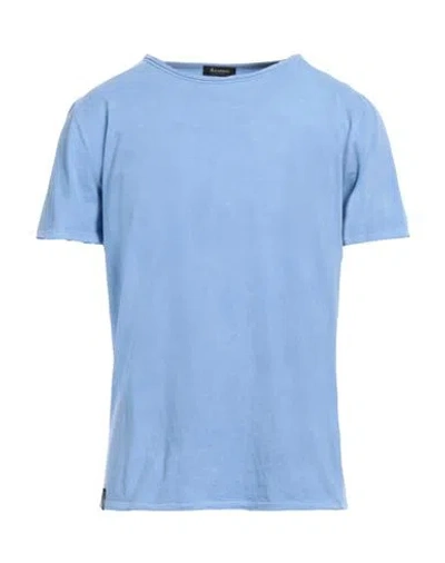 Arovescio Man T-shirt Light Blue Size 44 Cotton