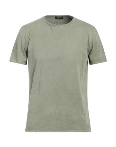Arovescio Man T-shirt Military Green Size 42 Cotton