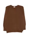 Arovescio Pullover Mit Raglanärmeln In Brown