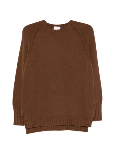 Arovescio Pullover Mit Raglanärmeln In Brown